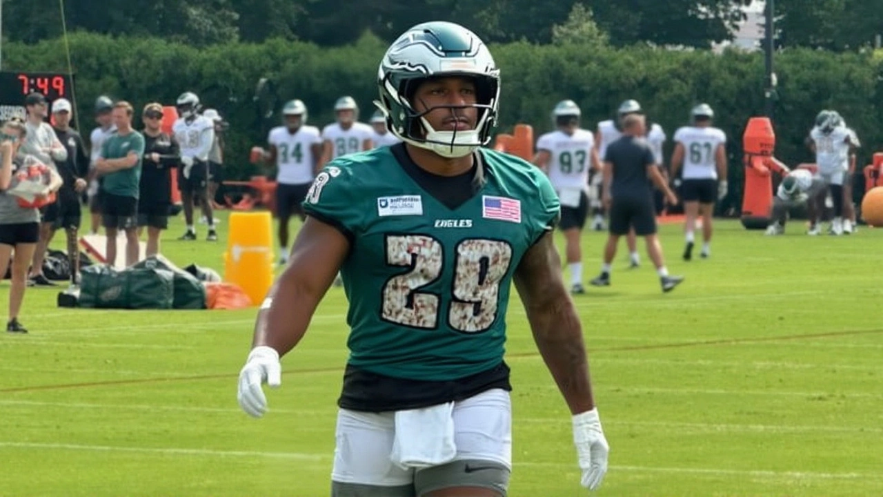 Eagles Cut Audric Estime Amid Running Back Roster Crunch Ahead of Giants Game